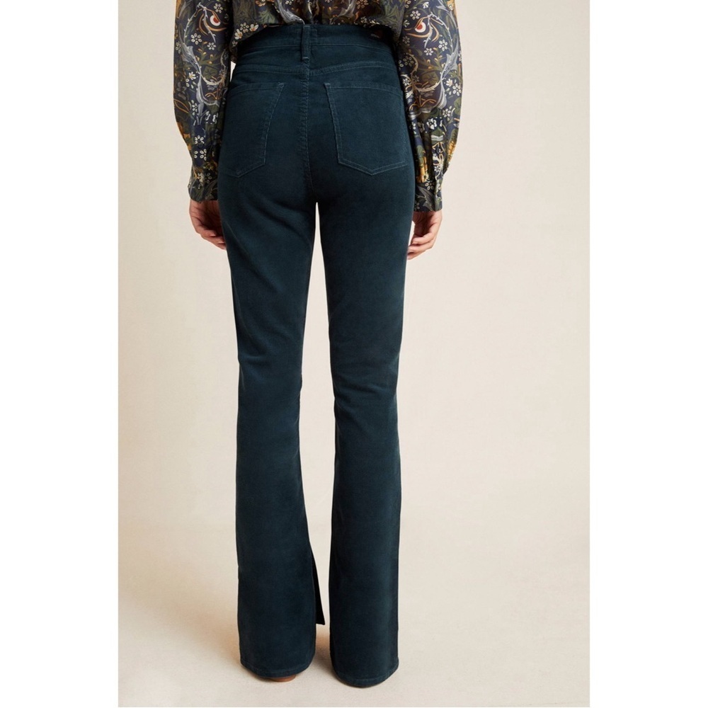 Citizens of Humanity Georgia High Rise Bootcut Flared Corduroy Navy Pants Sz 29 - Picture 4 of 12